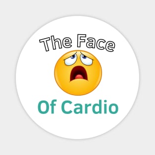 The Face Of Cardio Magnet